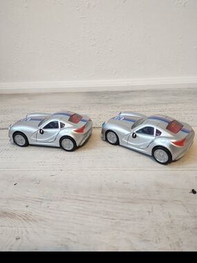 Trent Techron Limited Edition 25th Anniversary Chevron Sports Car Silver NIB Toy